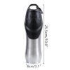 Stainless Steel Pets Water Bottle